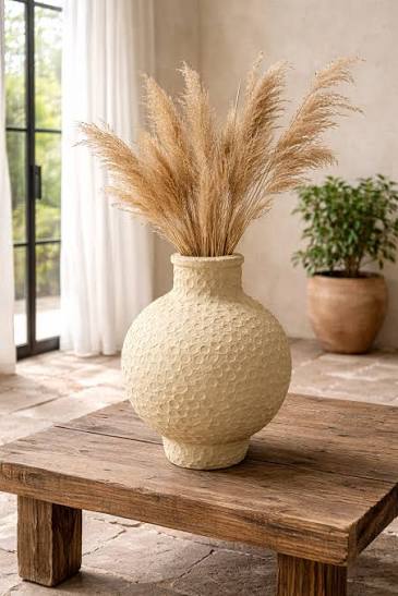 Papier Mâché Vase