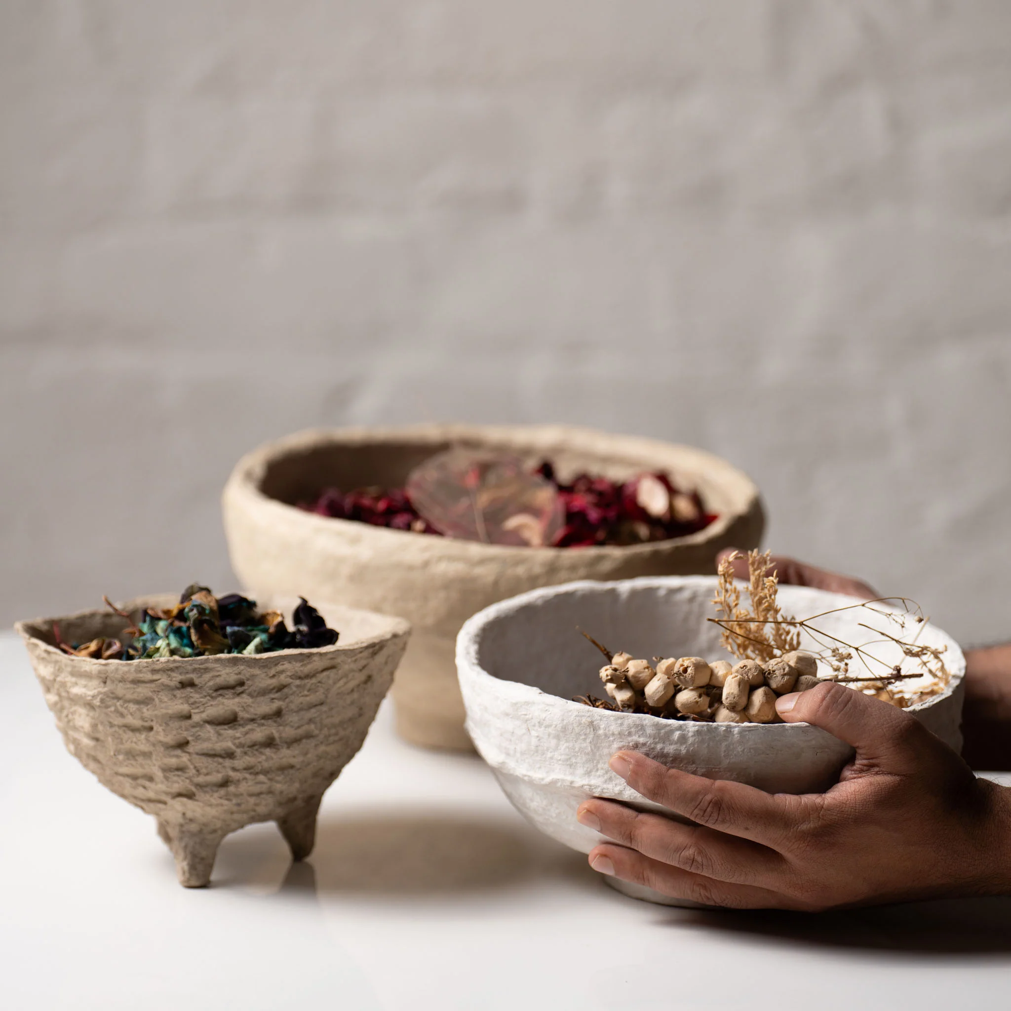 Papier Mâché Bowl