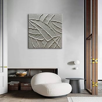 24x24 Inch Papier Mâché Wall Art
