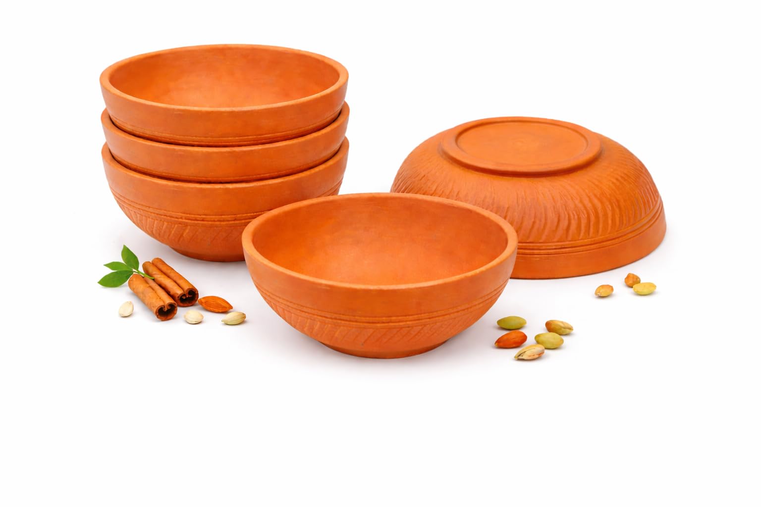 5 Inch Terracotta Clay Bowl